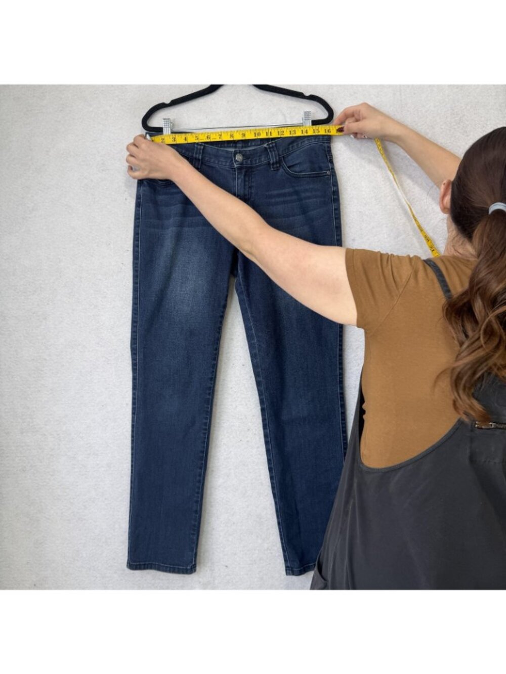 PrAna Jeans Womens 8/29 Blue Medium Wash Mid Rise Straight Stretch Organic Denim - Picture 4 of 9